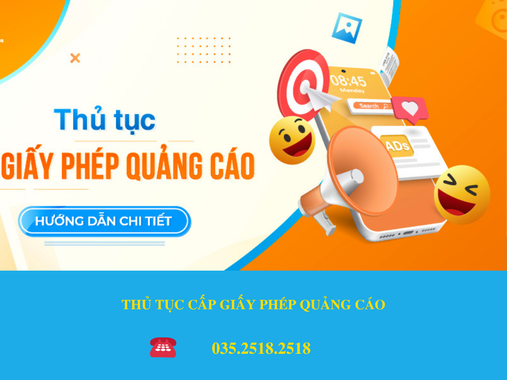 THỦ TỤC CẤP GIẤY PHÉP XÂY DỰNG CÔNG TRÌNH QUẢNG CÁO 